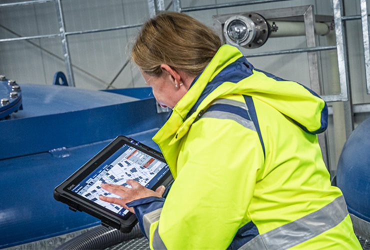 Getac F110 im Einsatz bei den Stadtwerken Arnsberg