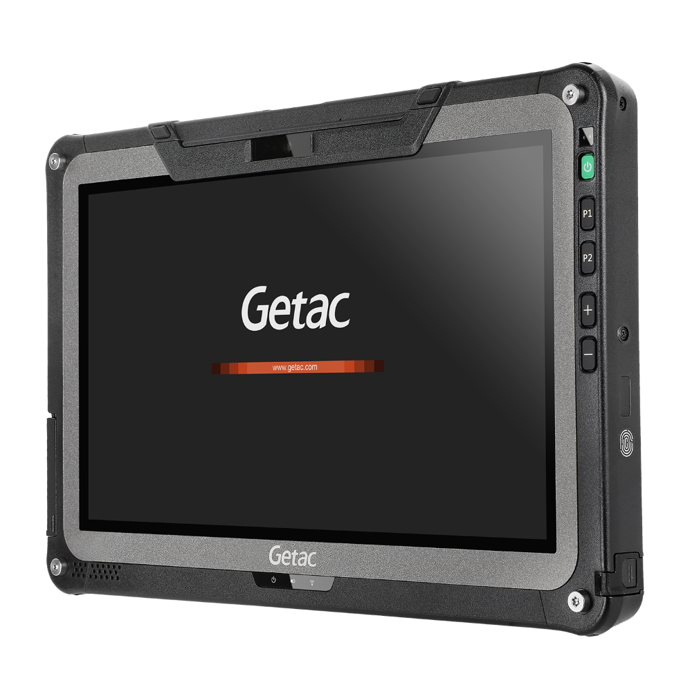Robustes Tablet Getac F110 G7 mit Logo