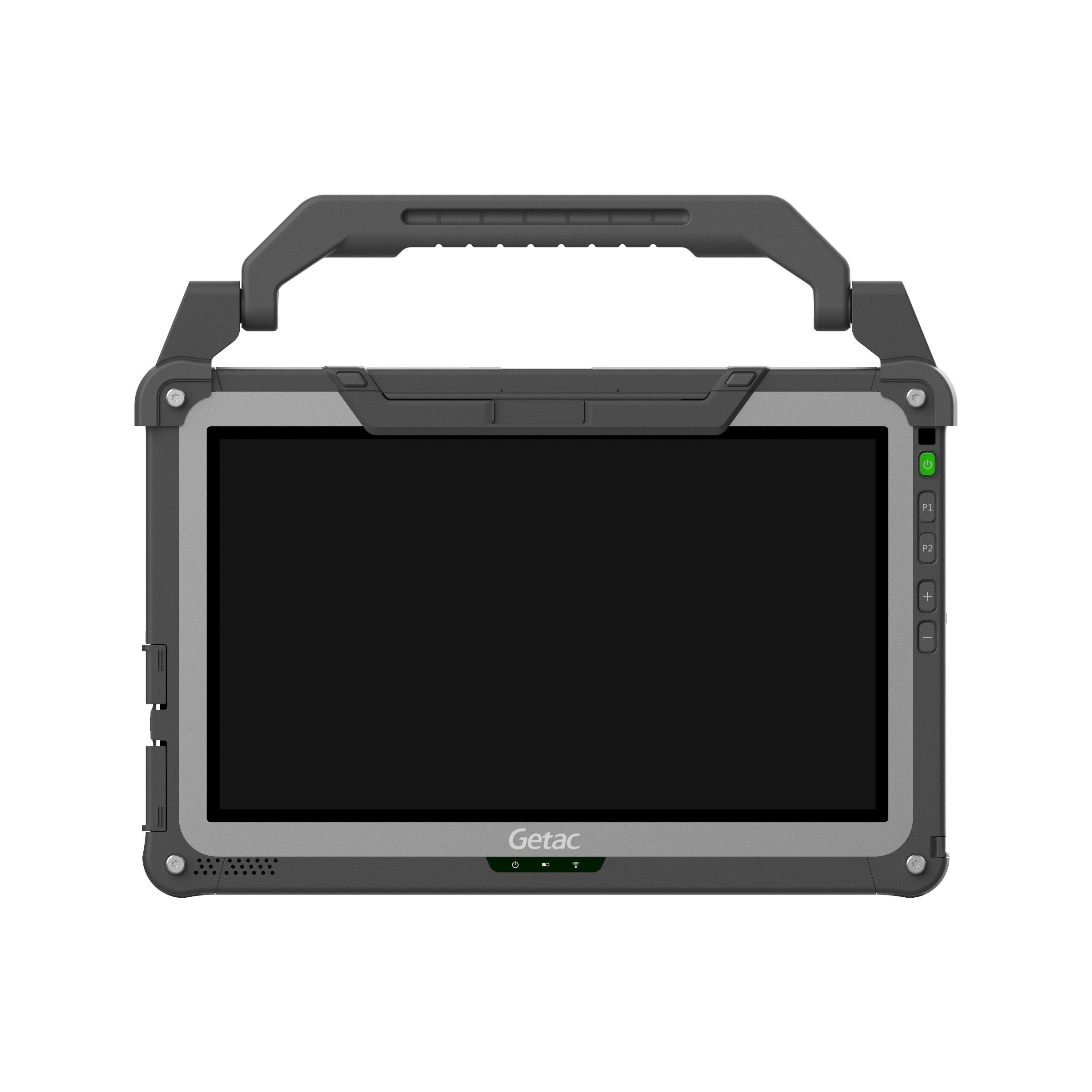 vollrobustes Tablet Getac F110G6 mit Tragegriff, von Mettenmeier