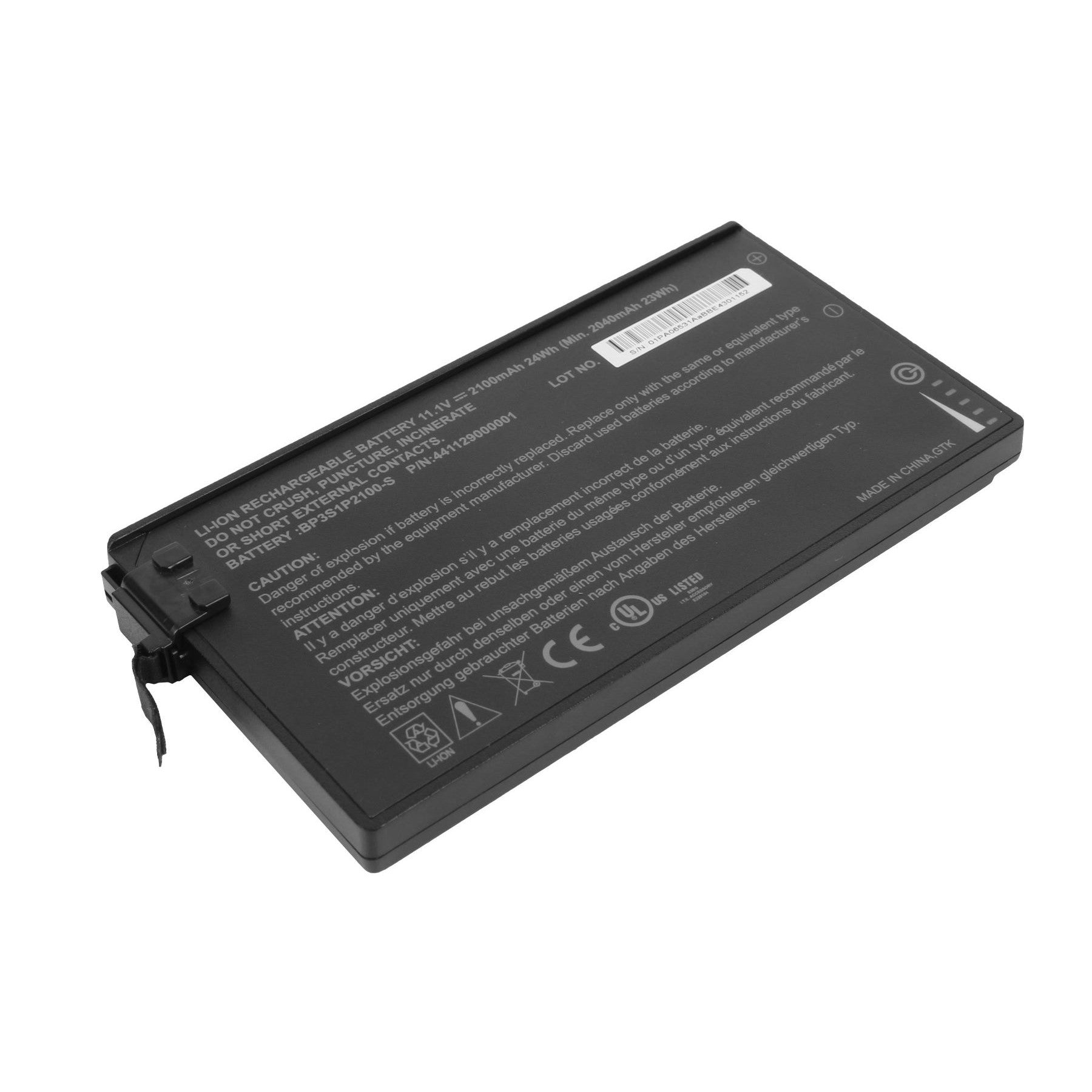 V110 - Battery, 11.1V, 2100mAh (1-pack)