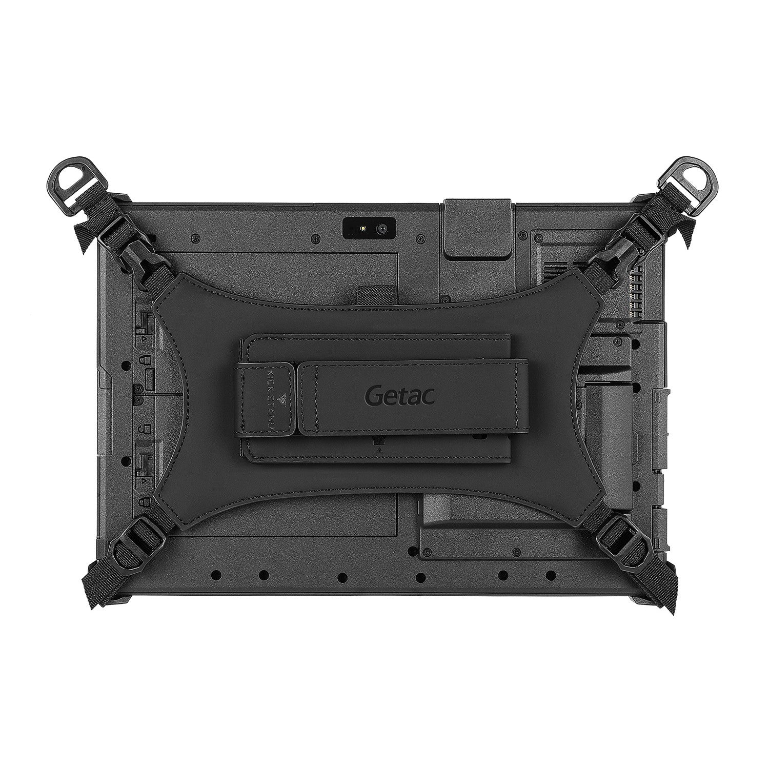 F120 - Rotating Hand Strap with Kickstand &amp; Stylus Holder (4-point)