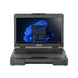 Robustes Notebook Getac B360 G3 Pro, frontal aufgeklappt, mit Windows 11
