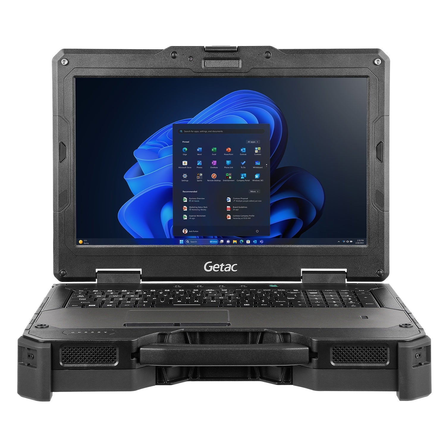 Voll-robustes Getac Notebook X600 Pro, Windows 11, von Mettenmeier