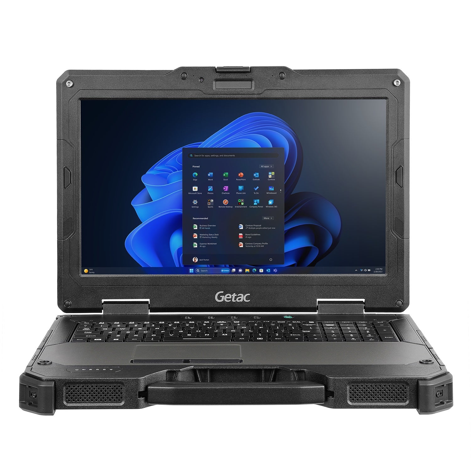 Voll-robustes Getac Notebook X600, Windows 11, von Mettenmeier