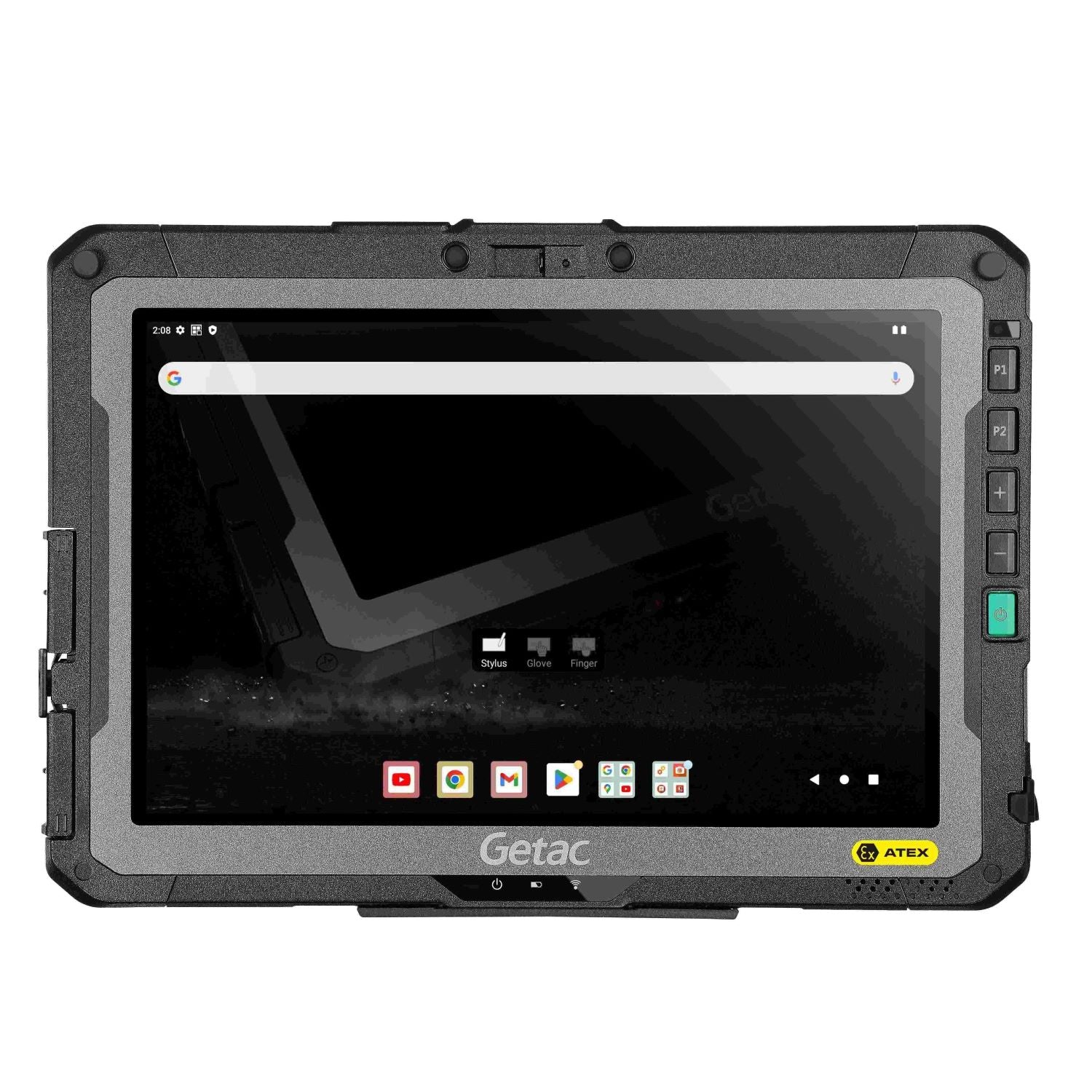 ATEX-zertifiziertes, vollrobustes Tablet Getac ZX10-Ex, Android 12, von Mettenmeier