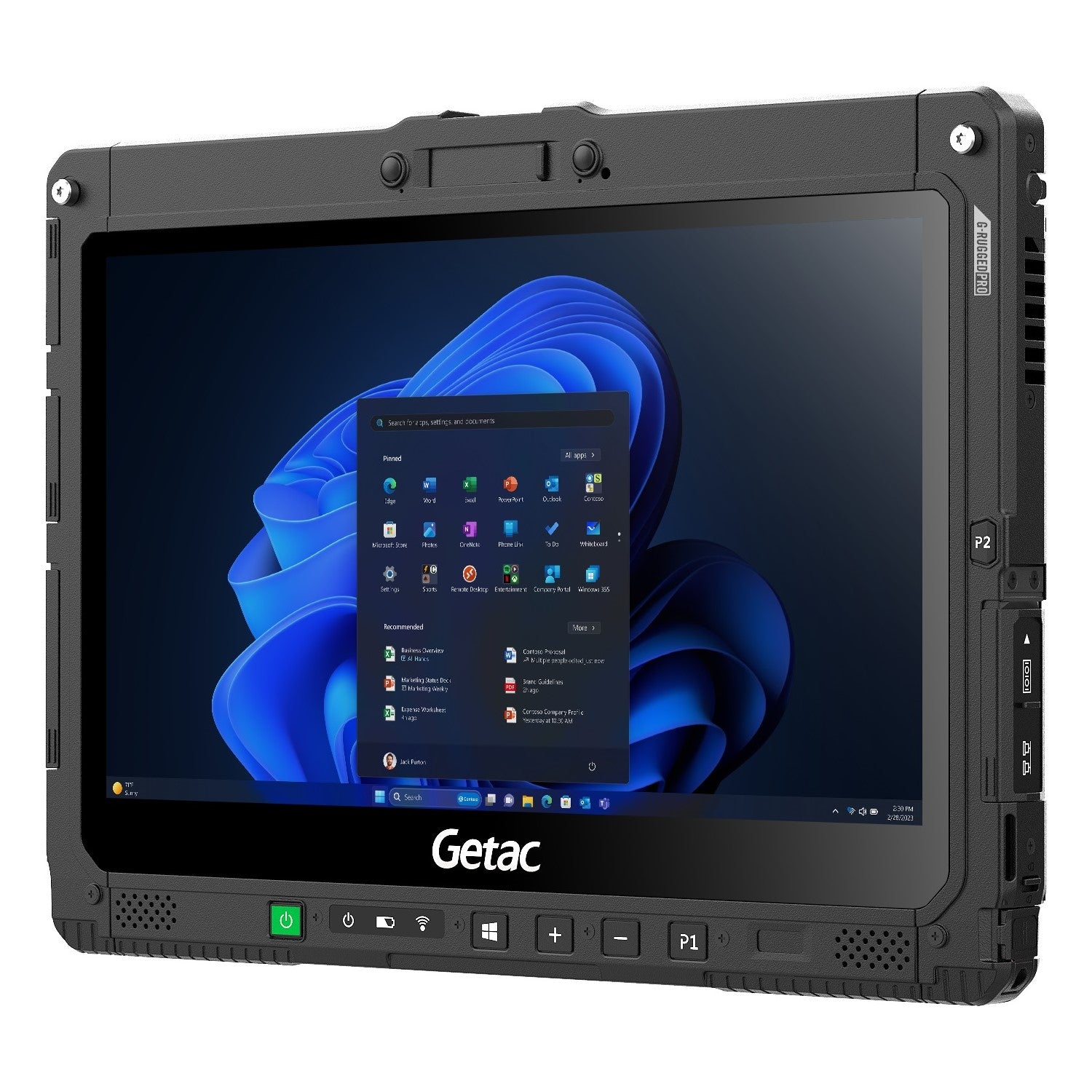 Neuwertig: Getac K120 - 8GB/128GB - LTE/GPS - Digitizer