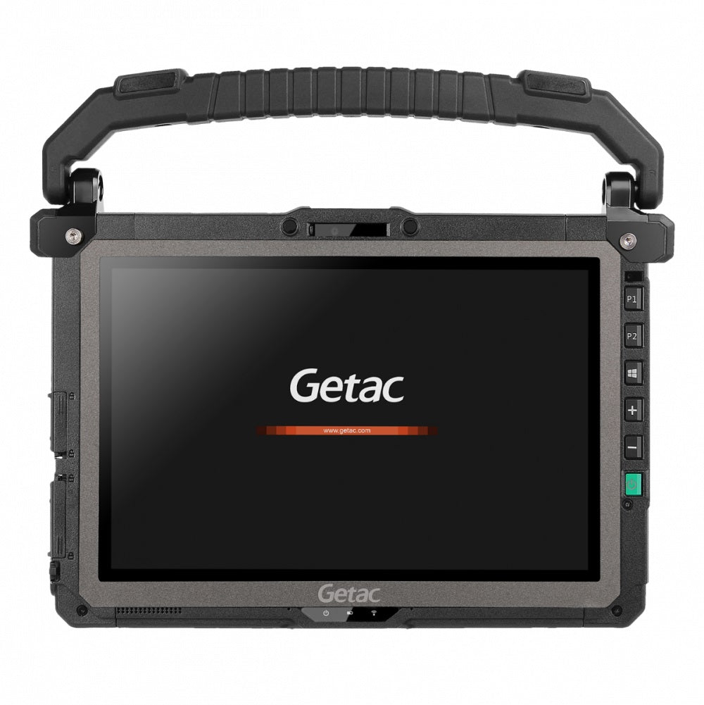vollrobustes Tablet Getac UX10G2-R, Windows 10, von Mettenmeier, mit Tragegriff