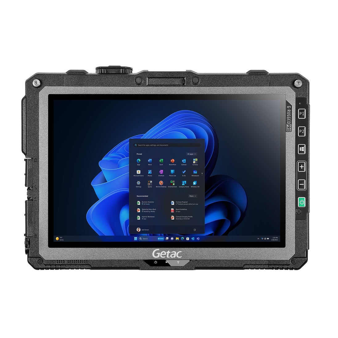 Infection Prevention: vollrobustes Tablet Getac UX10G3-IP, Windows 11, von Mettenmeier