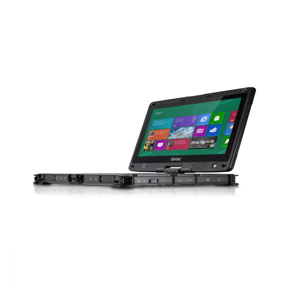 Vollrobustes Convertible Getac V110G3, Windows 10, Notebook und Tablet in einem, von Mettenmeier